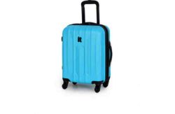 It Luggage Small 4 Wheel Expander Trolley Case - Blue